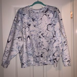 marble light sweatshirt
